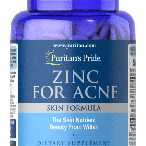 puritan's pride zinc for acne 100 tablets